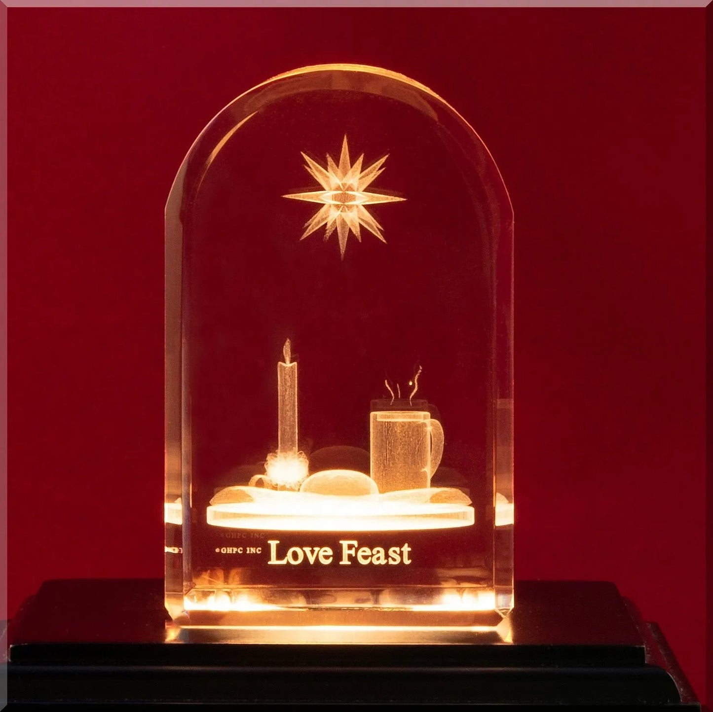 3. Moravian Lovefeast (Small) 2" x 2" x 3.25"