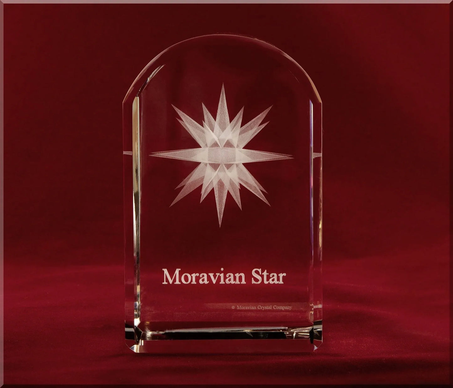 2. Moravian Star Large - 3 3/4" x 3 3/4" x 4.25"