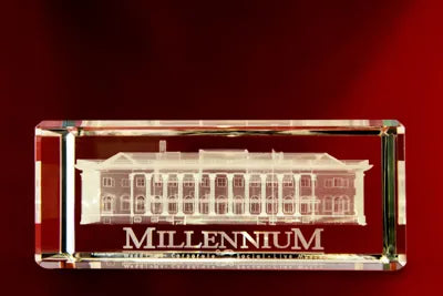 12. Custom Crystal Line - Millennium Center 25th Anniversary
