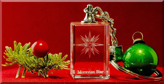 11. Moravian Star Keychain